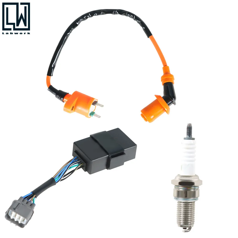 

Ignition Coil CDI Spark Plug For Honda FourTrax 300 TRX300 TRX300FW 1998-2000
