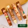 12 Pcs Wholesale Cute and Extendable Cartoon Otter Push-pull capybara Erasers for Students, No Trace for Learning Stationery 6