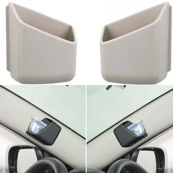1Pair Car Organizer Auto Truck Pillar Storage Box Cigarette Phone Glasses IC Card Holder Organizers Bag Car Styling Accessories 1