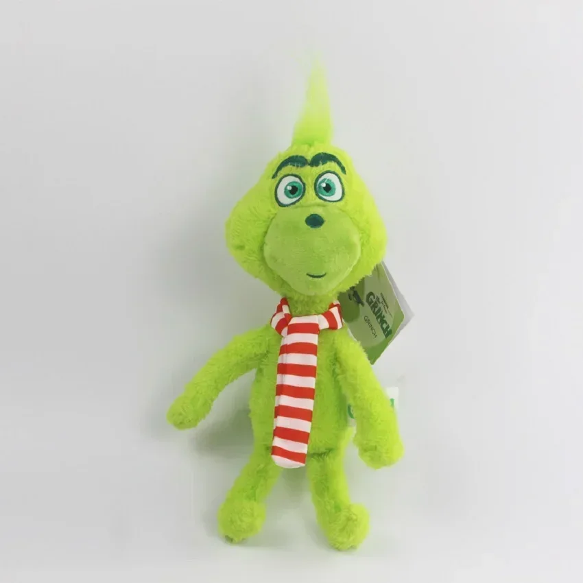 Neu verkauf Green Shaggy Anime Figuren Perfekte Weihnachtsdekoration Grünhaariges Monster Figur Plüsch Puppe Kind Geburtstag Spielzeug Geschenke – Detail 6