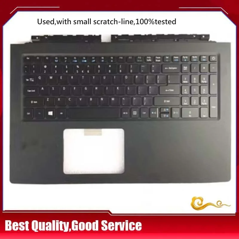 

MEIARROW Used,95%New/Org For 15.6 inch Acer Aspire V15 Nitro VN7-592 VN7-592G Series palmrest US keyboard upper cover Backlight