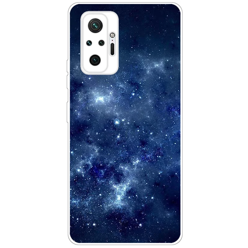 thumbnail image 1 of Funda para Xiaomi Redmi Note 10 Funda Note 10S Silicona Suave TPU Fundas Cover para Redmi Note 10 Pro Versión Global Teléfono Bumper, 1 of 5