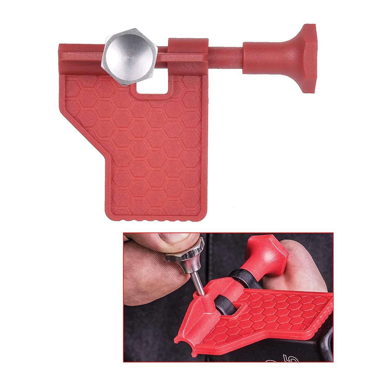 

AR15 .223 5.56 Pivot Pin Tool Takedown Dentent Pin Installation Tool Red