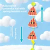 Cat Toys for Self Enjoyment Relaxation Swinging Hanging Door Style Furry Ball Elastic Rope Cat Teaser Stick 3