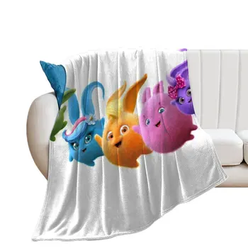 Sunny Bunnies - All Hold Paws! Throw Blanket christmas decoration Fashion Sofas anime Blankets 2