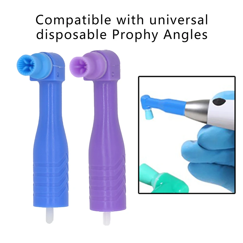 1pcs Disposable Prophy Angles Soft/Hard Polishing Cup Individual Fit Universal/ Straight Low Speed Handpieces