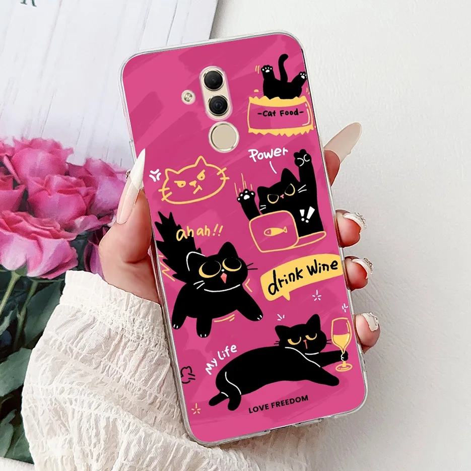 Stylish Painted Soft Slim Phone Case for Huawei Mate 20 Series
