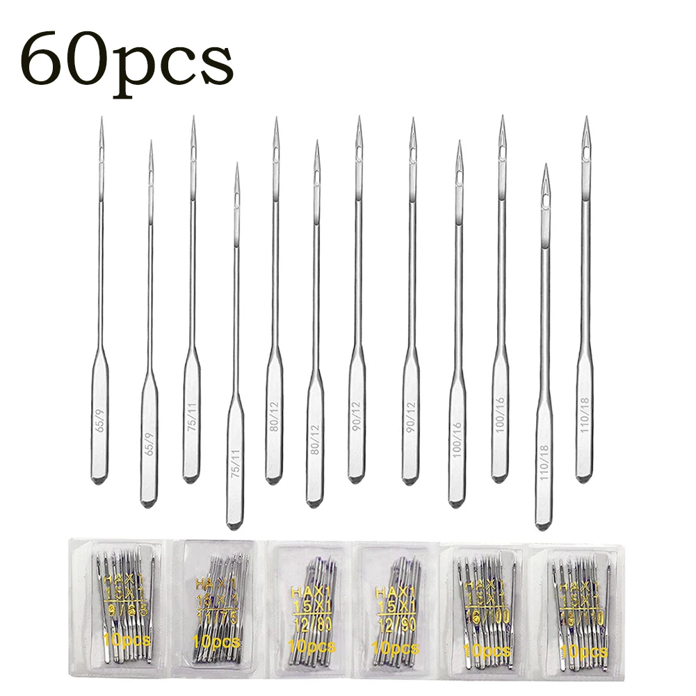 Sewing Machine Needles, 60pcs Universal Ballpoint Sewing Machine Needles  Sewing Machine Accessories For Denim Jeans - Sewing Tools & Accessory -  AliExpress