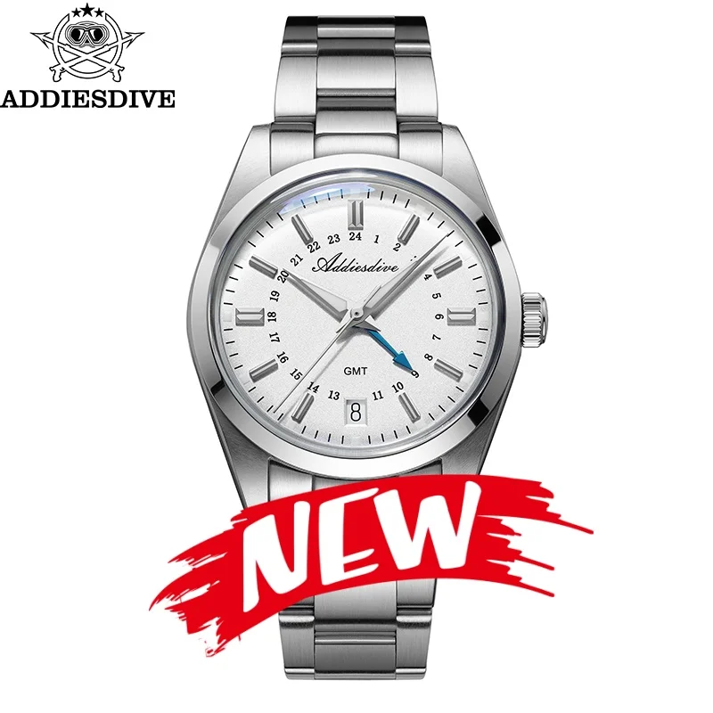 ADDIESDIVE Orologio al Quarzo da 39 mm con Lunetta Girevole Bidirezion – addiesdive-it