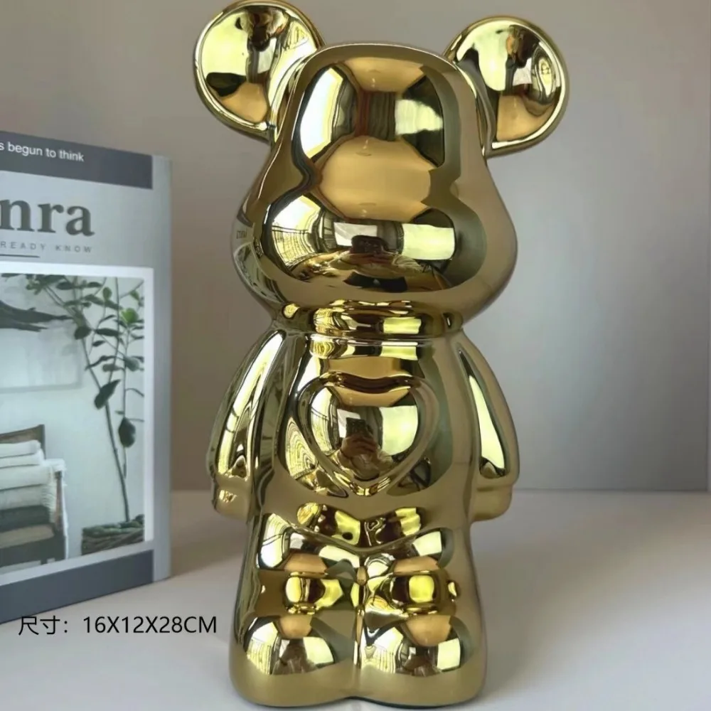 Big Love Bear Savings Bank Ring Bear Home Decoration TV Cabinet Decoration Cartoon