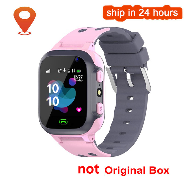 Smart Watch SOS Smartwatch For Kids Phone Sim Card Photo Waterproof Child Gift For Boys And Girls IOS Android
