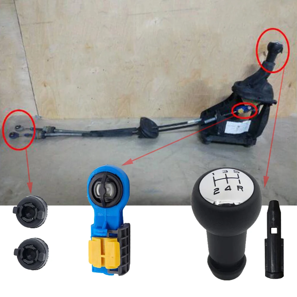 For Citroen C3 FC SC 2002 2004 2006 2008 2010 2012 2014 Gearbox Shift 5 Speed Lever Cable End Linkage Connector