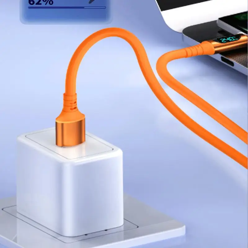 รูปสินค้า สายชาร์จเร็ว Type-C 240W พร้อมจอ LED สำหรับ HUAWEI