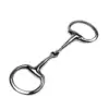 Stainless Steel Horse Snaffle, Bit Tack, Training Bit, Portable,with Rings,Horse Mouth Bit,Horse Chewing Snaffle for Outdoor 1