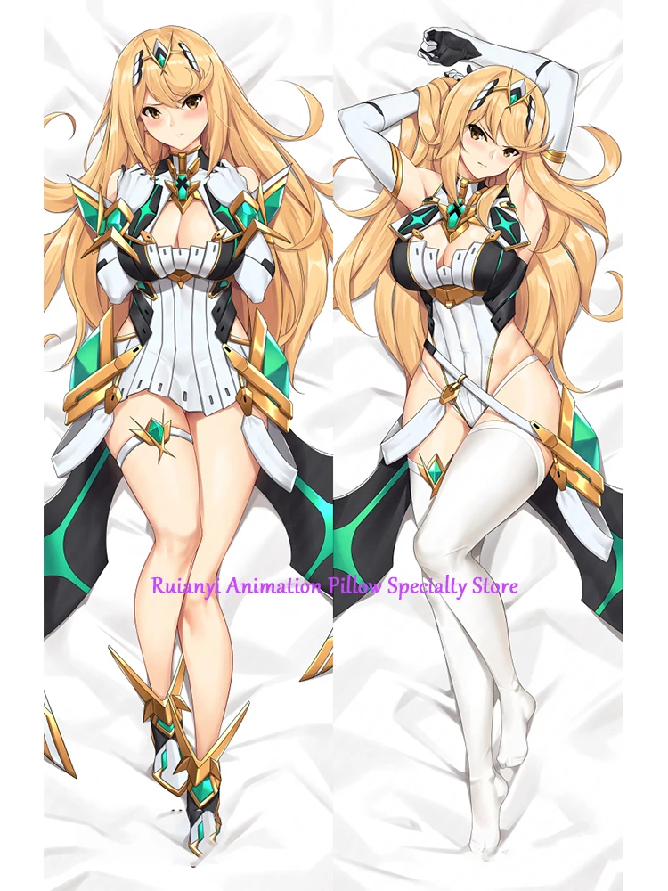 

Dakimakura Anime Hikari Double-sided Print Life-size Body Game Pillow Cover Bedding Gifts