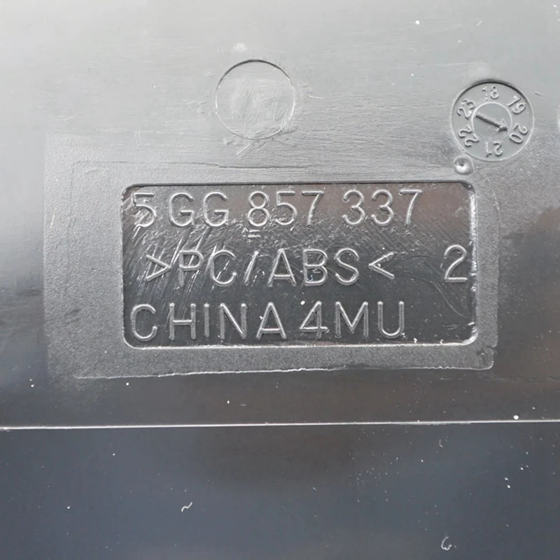 VW 골프 MK7 블랙 피아노 페인트 인테리어 센터 재떨이 트림 커버, 보관실 ..