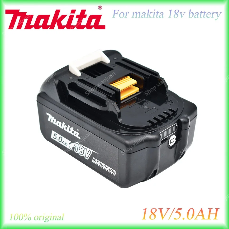 

18V 5.0Ah Makita Original With LED lithium ion replacement LXT BL1860B BL1860 BL1850 Makita rechargeable power tool battery 5000