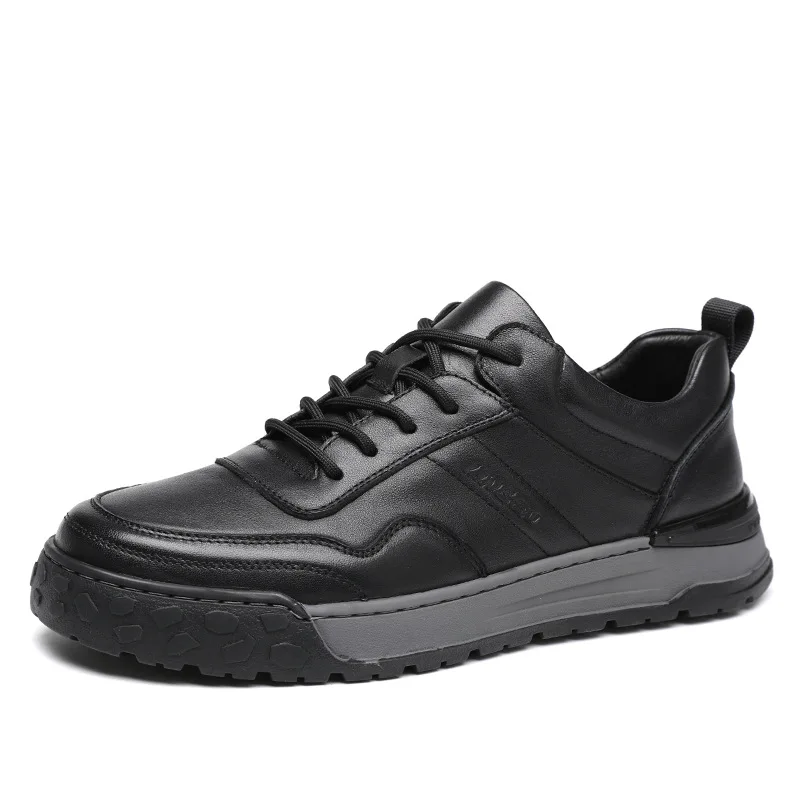 

Men's Business Leather Shoes Soft Moccasin Shoes Men's Spring and Autumn Solid Color Comfortable Casual Men's Sports Shoes
