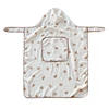 Bear Swaddle Towel, Windproof Multifunctional Baby Blanket, Soft Cotton Poncho Hooded Bath Towel, Stroller Blanket 4