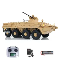 Toys CROSSRC 1/12 RTR BT8 8X8 RC Armored Transport Vehicle Radio Military Car Light Sound 2 Speed Transmission DIY Model for Boy 1