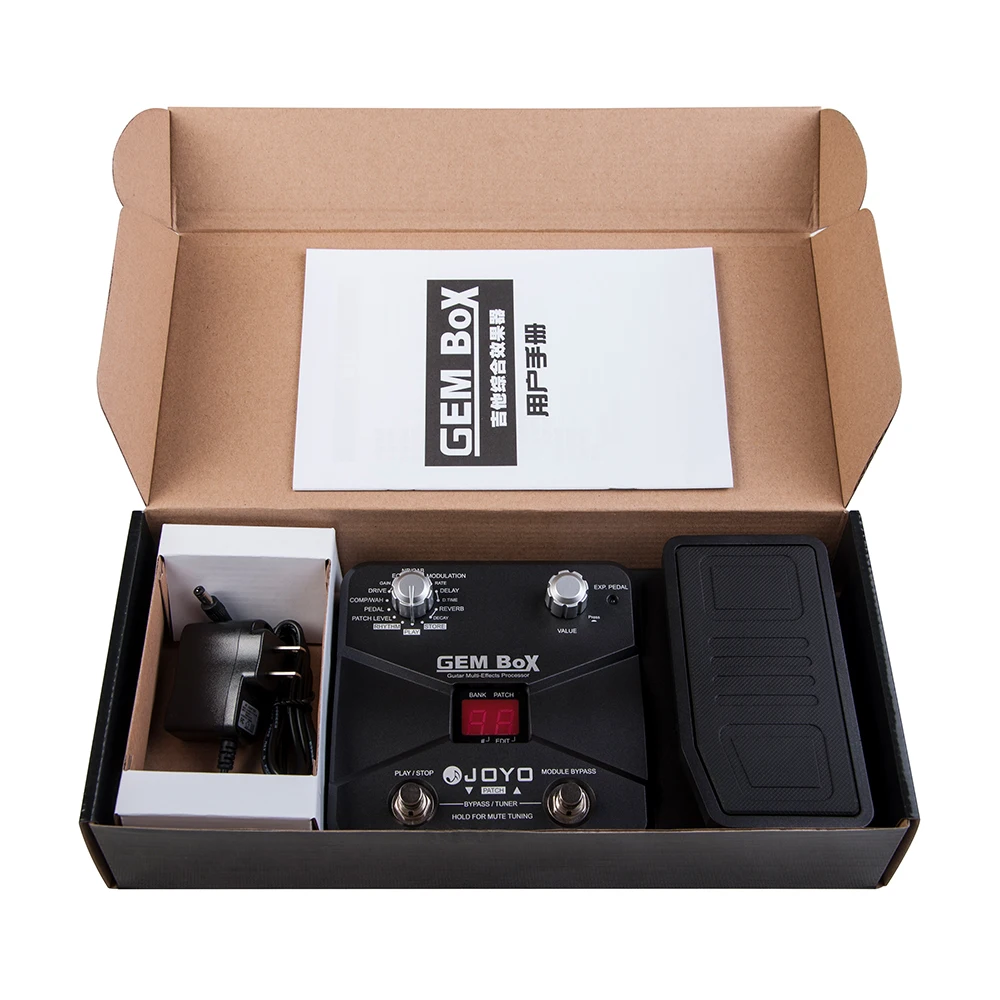 GEM BOX Guitar Multi Effects Processor Classic Speaker Simulation Effect Express