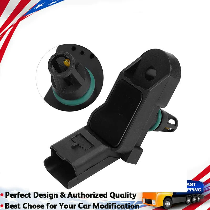 Absolute Boost Air Pressure MAP Sensor For Citroen Berlingo C2 C3 C4 C5 C8 Jumpy Nemo Saxo Xsara 1.1 1.4 1.6 1.8 2.0 1920AJ