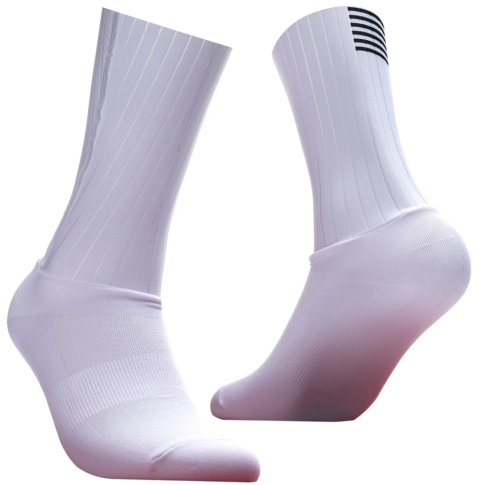 New Cycling Socks Summer Cool Breathable Non-slip Silicone Pro Competition Aero Sports Bike Running Socks Calcetines Ciclismo