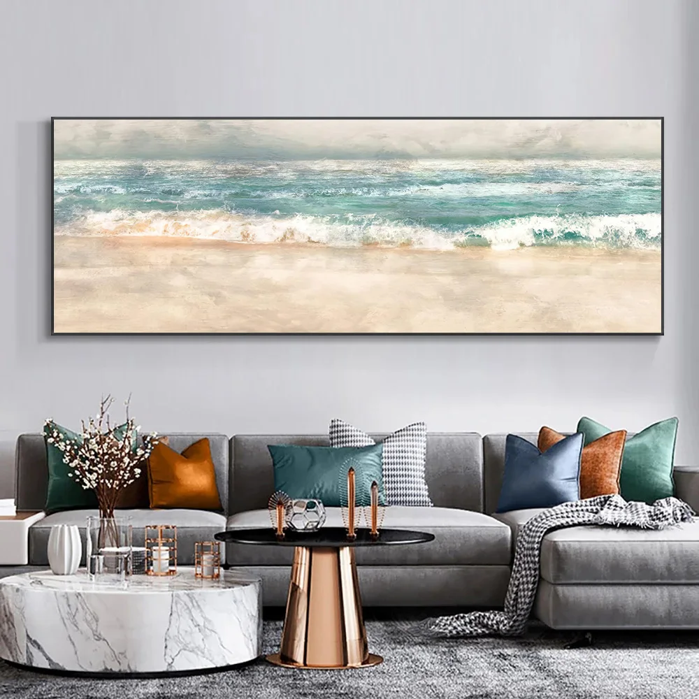 Abstract Beach Canvas Wall Art 4