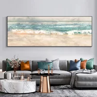 Abstract Beach Landscape Canvas Painting Posters and Prints Modern Wall Art Pictures for Living Room Home Decor Cuadros 4
