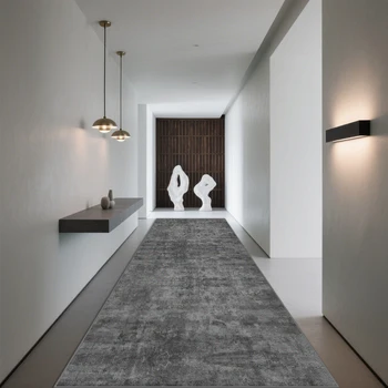 Grey Luxury Runner Rug 1