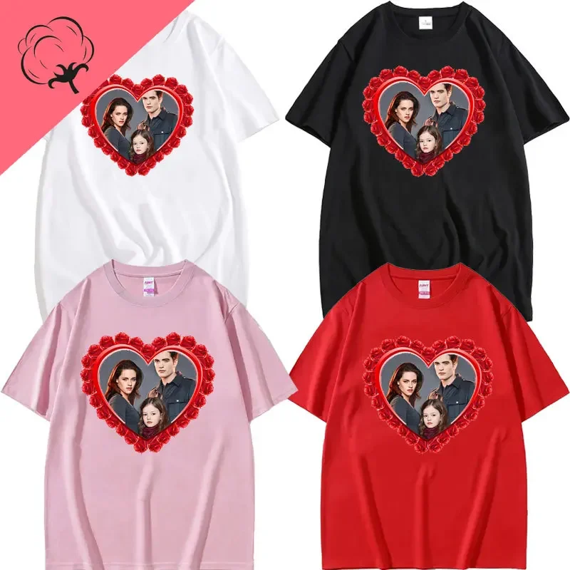 2024 Edward Bella Family You Can Touch Me In Qualsiasi Momento T-Shirt Twilight T-Shirt Estiva In Cotone Unisex Top Abbigliamento
