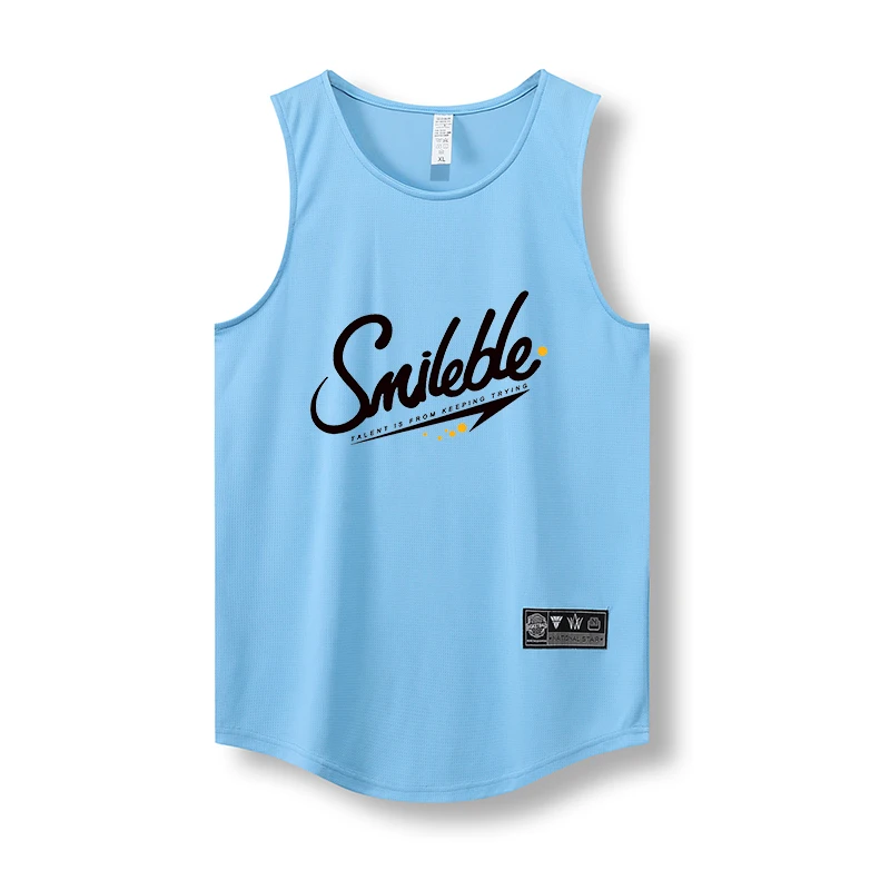 Summer Men Gym Tank Top Quick Dry Sleeveless Basketball Shirt Fitness Basketball Sportswear Muscle Vest Breathable Jersey Shirts basketball jerseys men sport tees