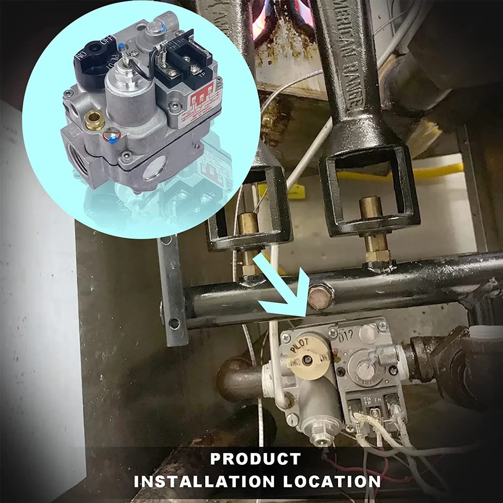 MENSI Bouton De Contrôle De Température De Rechange Pour Thermostat Robertshaw 700-506 1751-012, Beige (lot De 4