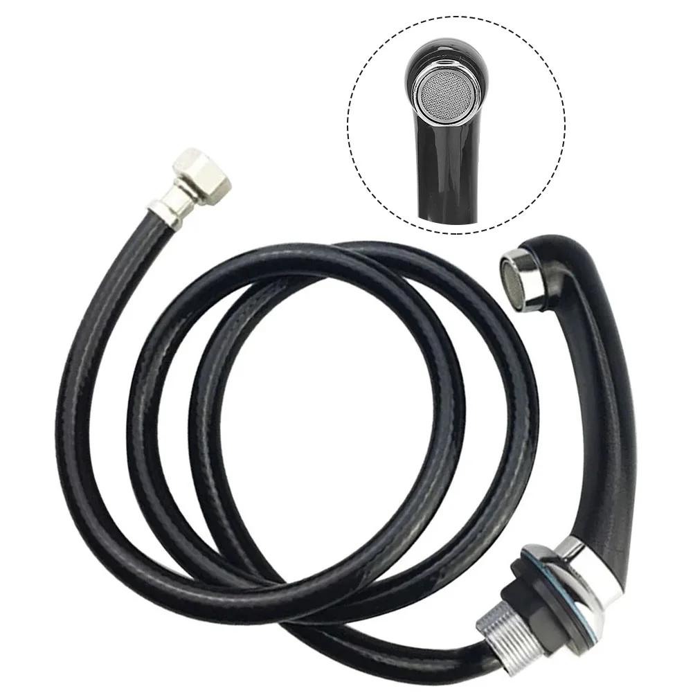 

Accessories Shower Head & Hose Suitable For Hair Salon Non-pressurized Nozzle 15cm Pipe 117cm Alloy And ABS Black