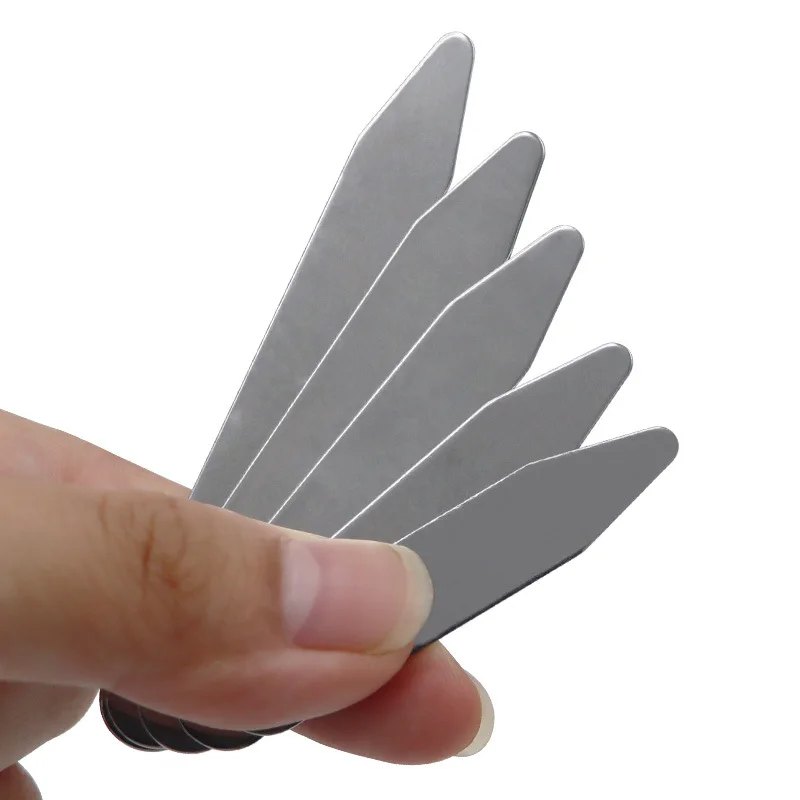 원피스 셔츠 칼라 스테이 본 스티프너, 원피스 셔츠, 남성용 선물, 금속 칼라 스테이, 10 쌍