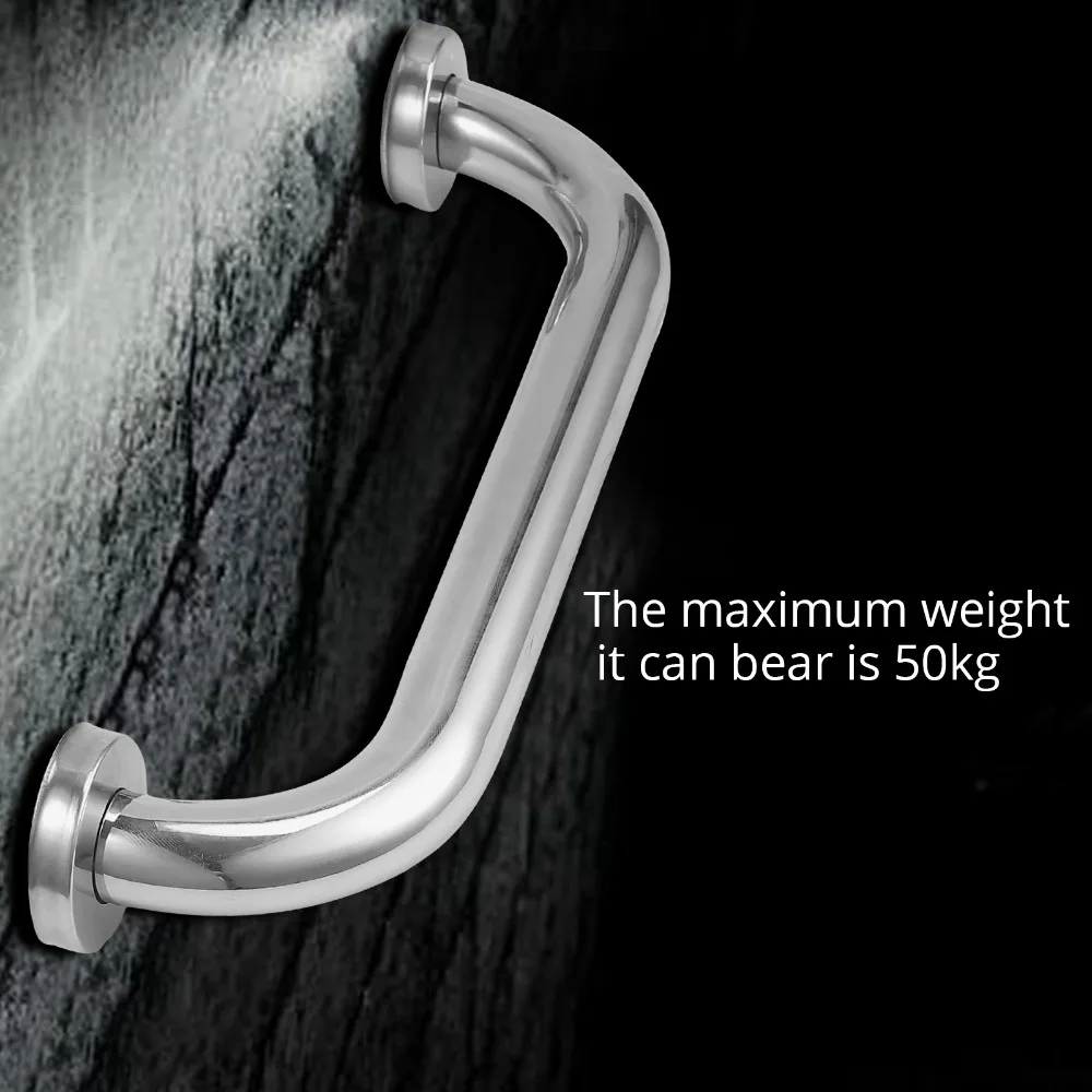 Description Picture 4 of itemJUSTOOL Stainless Steel Anti-Slip Safety Shower Bath Grab Bar Bathroom Wall Grip Handle Towel Rail Hand Grip Toilet Bar