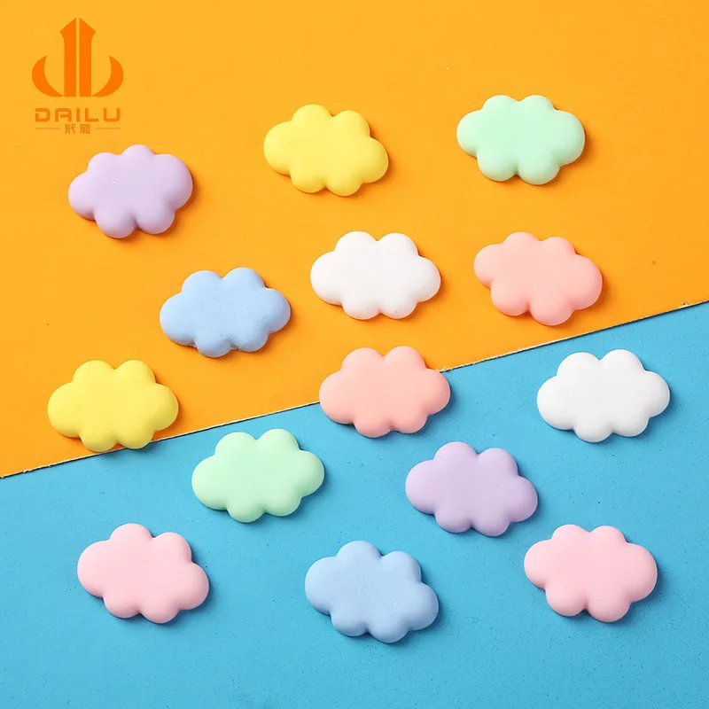 5pcs Refrigerator magnet resin cartoon lovely cloud candy heart refrigerator magnet sticker message gift decoration photo wall