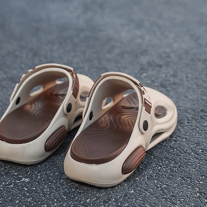 Men's Summer Slippers Breathable EVA Slides with Arch Support Lightweight House Shoes for Indoor Outdoor Use Best Seller