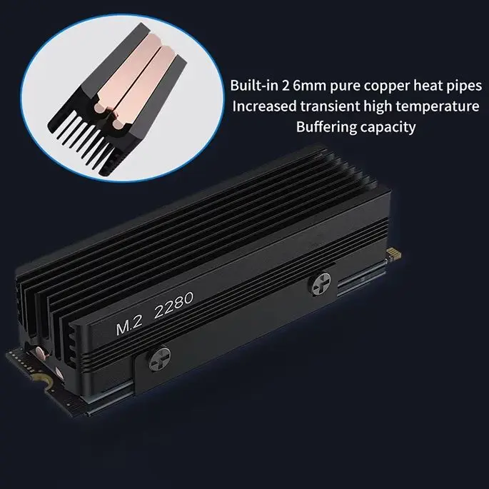 High-Performance Gaming SSD with Advanced Cooling Technology