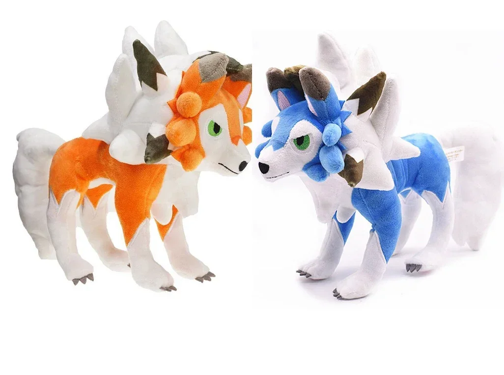 5pcs-lot-pokemon-lycanroc-plush-25cm-toy-anime-werewolf-doll-stuffed-toys-birthday-gifts