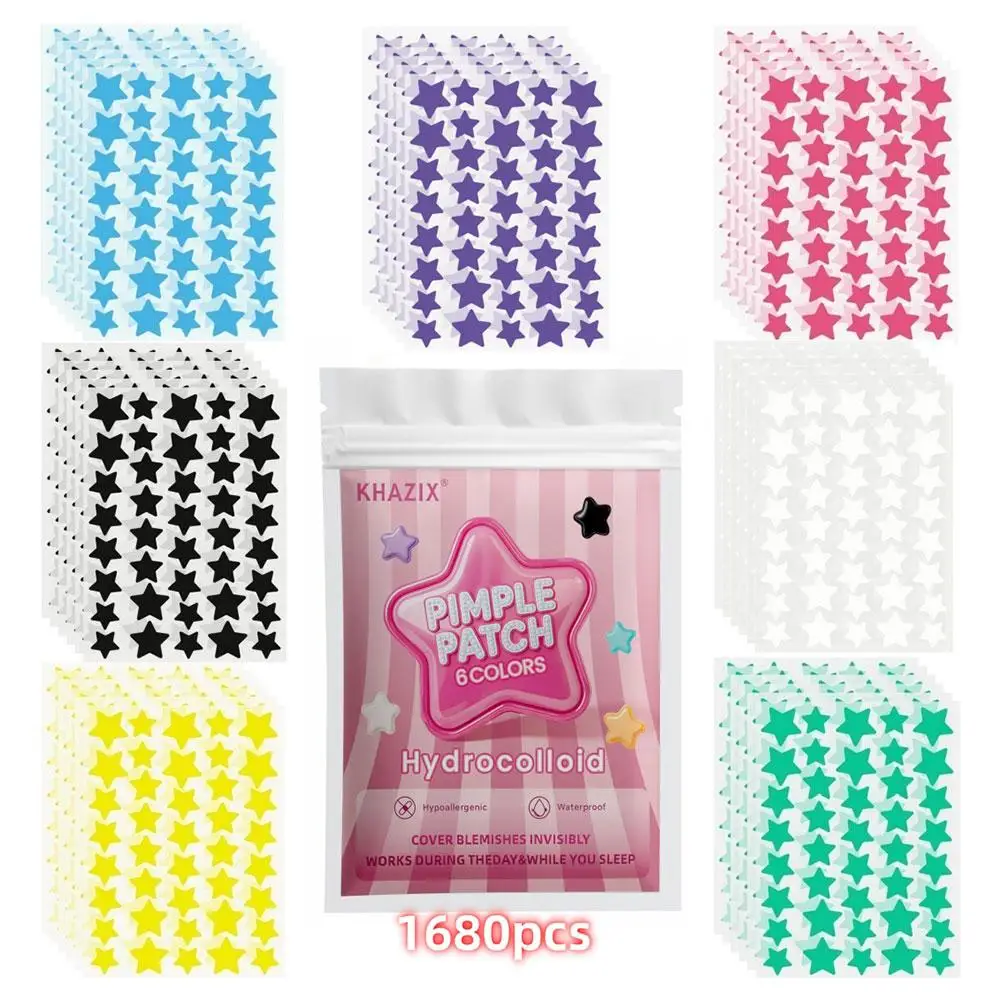 Enhanced Hydrocolloid Gentle Acne Absorption Pimple Patches - Superstar Collection