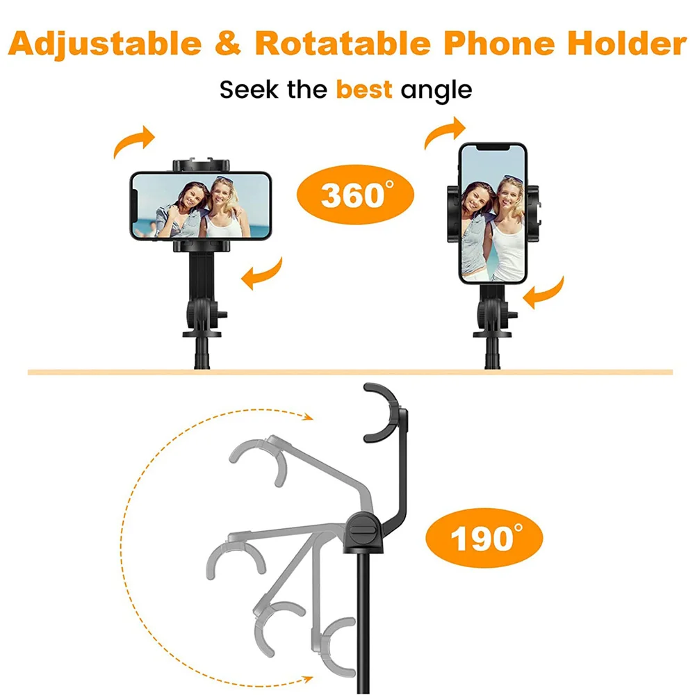 Comprar Palo selfie extensible con control remoto inalámbrico y soporte  para trípode, portátil, liviano, compatible con iPhone 14/13/12/11/XR/8/7,  Samsung y más