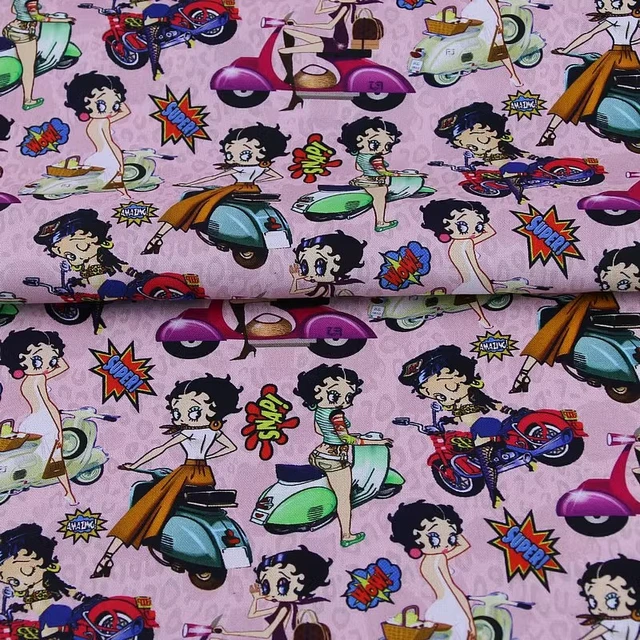 Betty Boop Fabric Yard, Betty Sewing