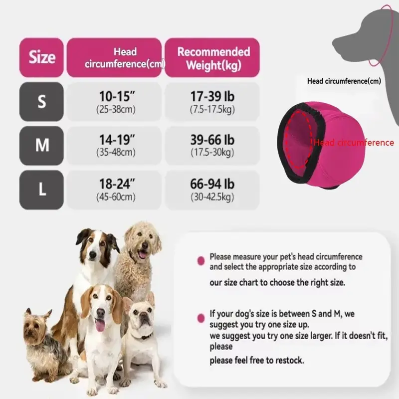 Noise Reduction Dog Ear Covers Hearing Protection