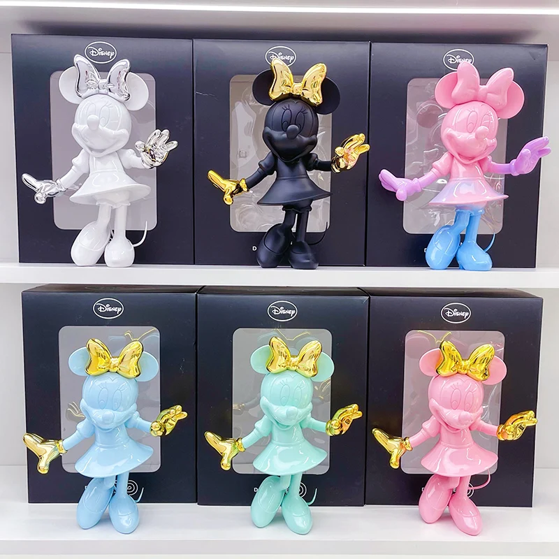 Fashion Welcome Minnie Mouse Action Figure Mickey Statue Collection  Advanced Room Decoration Simple Modern Ornaments Model Toys - AliExpress