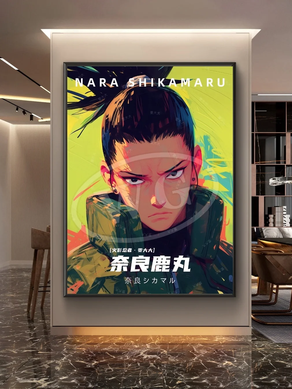 Naruto HD Anime Character Canvas Art for Modern Home Decor Aesthetic Gift