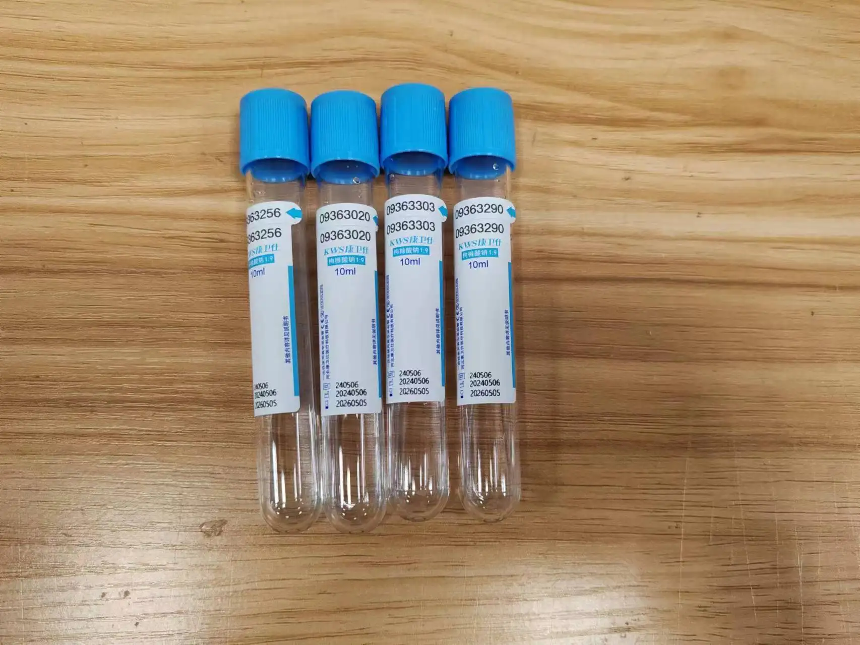 50pcs/lot Sodium Citrate 1:9 Blue Vacuum Blood Collection Tube Disposable Sterile PT Tubes disposable blood collection needle