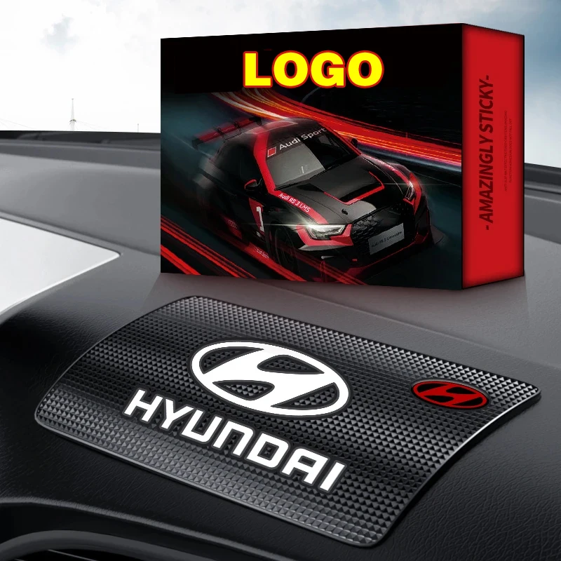 Car Non Slip Mat Interior Dashboard Phone Silicone Anti Slip Pad For