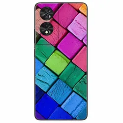 Black Silicone Animal Painted Shockproof Soft Phone Case - Cartoon TPU Shell for TCL 50 XE 5G (R20.CH.514)