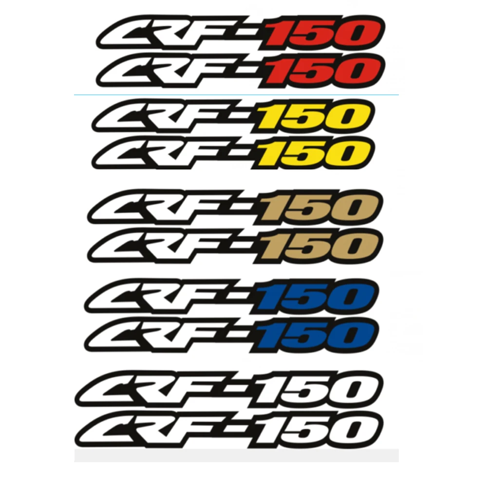 For HONDA CRF 250F 250X 250R 250LE 150F 150R 300L 450R 450L Swing Arm Reflection Stickers Chain Drive Shaft Box Decals Stripes